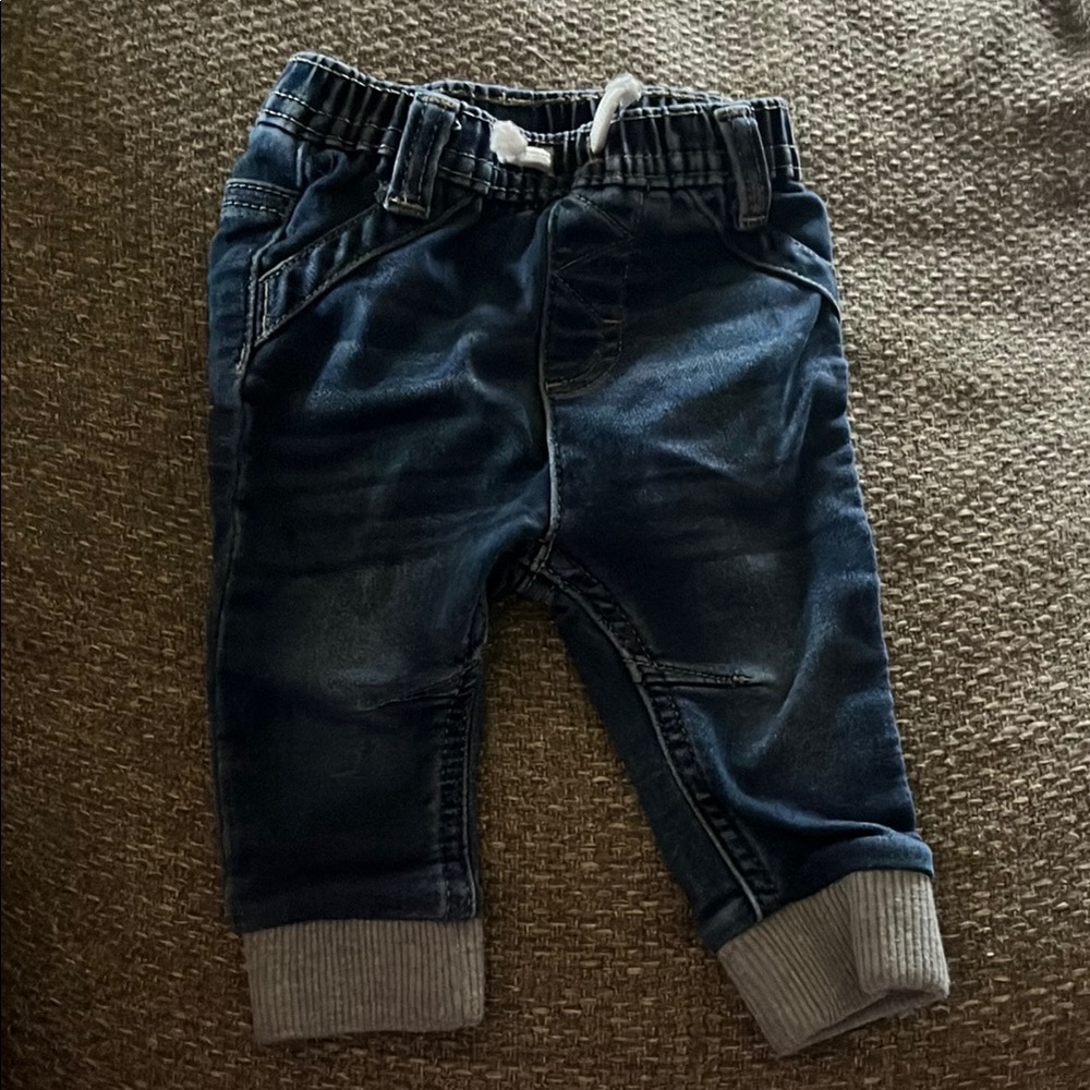 Cat & Jack Kids Jeans - Dark Blue and Gray